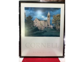 1997 Framed Cornell Photograph By Alan Nyiri Signed And Numbered Behind Glass Good Overall Condition