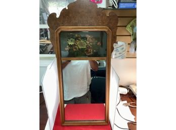 Vintage Hitchcock Alford & Co Reverse Painted Wall Mirror Made In Hitchcockville, Conn See Pictures