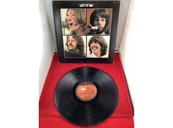 Vintage The Beatles Let It Be Record And Cover See Pictures