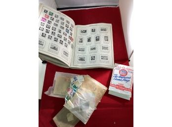 Liberty Bell United States Stamp Album With Loads Of Stamps See Pictures