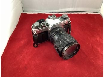 Canon AE-1  35mm Film Camera Body With A Star-d Golg Line Mc Auto Zoom Lens See Pictures