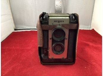 Vintage Argus Seventy-five Camera Made In The USA With Partial Case See Pictures
