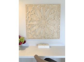 West Elm Sculptural Wall Panel