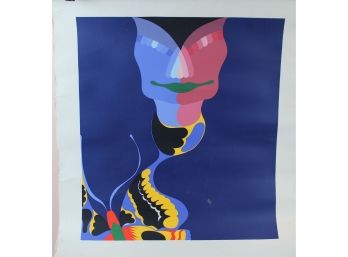 Signed Lithograph On Paper