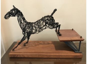 Kathryn Capley Equestrian Sculpture 'Landing'