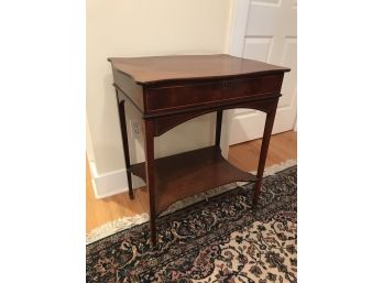 Antique Flip-Top Vanity Desk