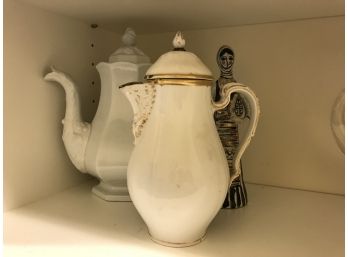 Vintage Handpainted KPM Teapot And More