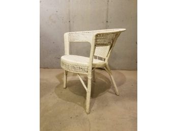 Vintage Art Deco Wicker Chair