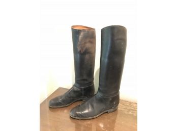 Vintage Men's Leather English Riding Boots