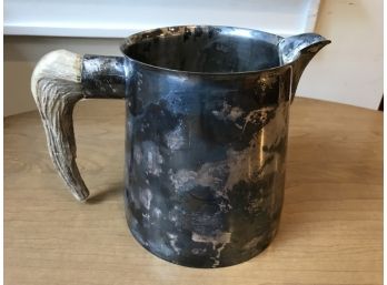 Vintage Gucci Silverplate Stag-Handled Pitcher - Hearst Family Gift