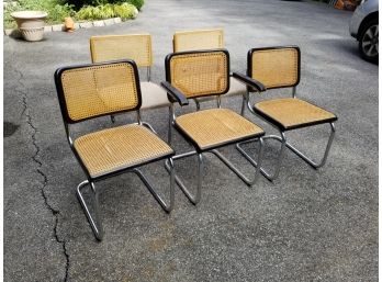 Collection Mid Century Marcel Breuer For Thonet Cesca Chairs