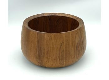 Vintage Teak Dansk Salad Serving Bowl By Jens Quistgaard