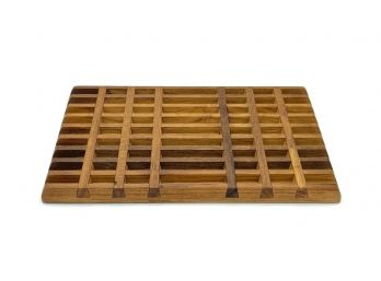 Vintage Teak Dansk Lattice Trivet By Jens Quistgaard