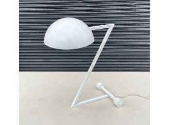 Vintage Postmodern Style Metal Z Lamp