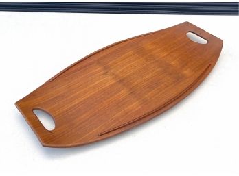 Vintage Teak Dansk Surfboard Charcuterie Tray By Jens Quistgaard