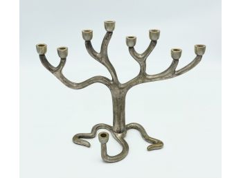 Vintage Rosenthal Tree Of Life Menorah Designed By Sandra Kravitz