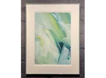 Vintage Mary Endico Original Abstract Watercolor Painting