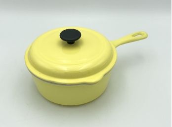 Vintage Le Creuset #20 Enameled Iron Double Spout Pot