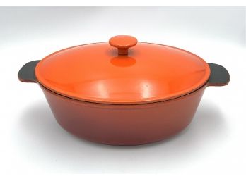 Large Enameled Cast Iron Dutch Oven Made In France