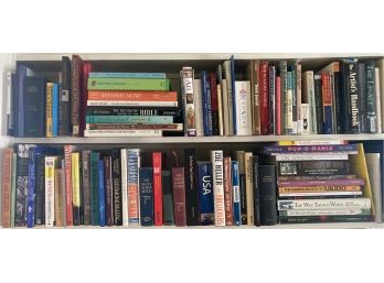 Two Shelves Of Books