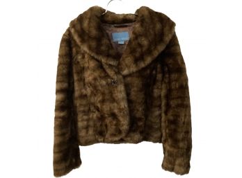 Women's Nine West Faux Fur Jacket Size Extra-Large