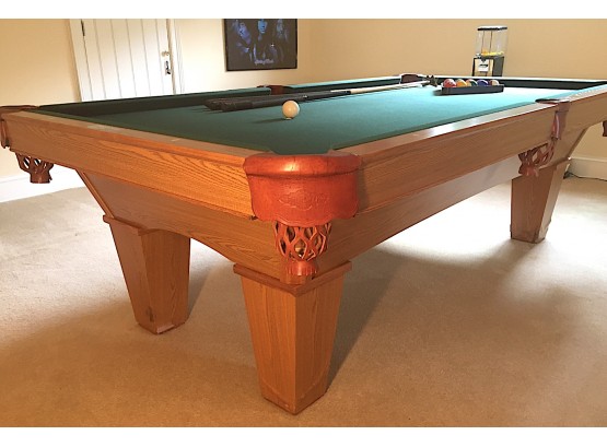 BRUNSWICK CONTENDER POOL TABLE (SEE DESCRIPTION) RETAILS NEW FOR $3,000
