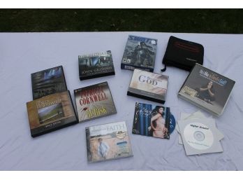 Collection Of Inspirational And Faith Audio Books, CD's, DVD's Etc.