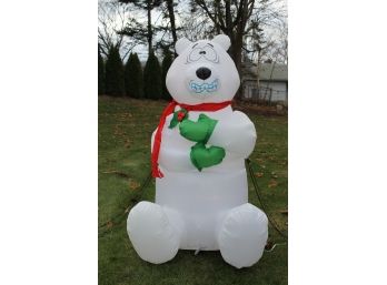Inflatable 6' AirBlown Shivers And Shakes Polar Bear