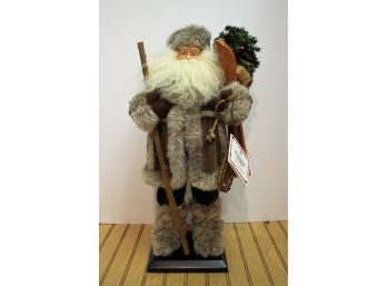St. Nicholas Square Mountain Man Santa 17 1/2' Figurine