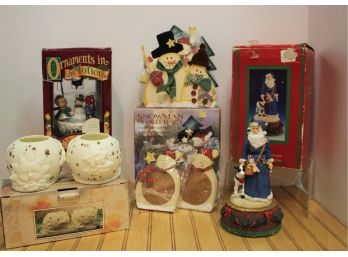 Merry Christmas Mixed Lot Of Home Decor