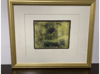 Signed John Cheng - Lithograph 6/25 - 18'w X 22'h