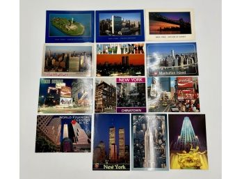 Amazing Collection Of Vintage New York City Postcards (13 Cards From 1970s-80s)