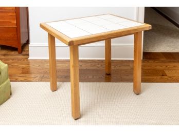 Ceramic Tile-top Occasional Table