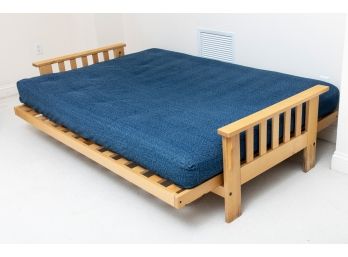 (2) Amish Flat Arm Shaker Futon