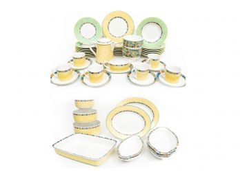 Place Setting Twist Alea Limone Collection By VILLEROY & BOCH