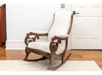 Thomas Day Mahogany Rocking Chair