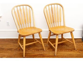 Pair Of Richardson Brothers Windsor Chairs