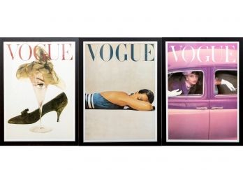 Three Vogue Archival Prints