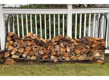 Half Cord Of Firewood & Holder