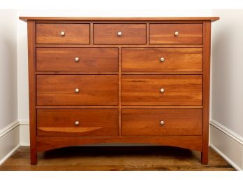 Nichols & Stone 9-Drawer Maple Dresser