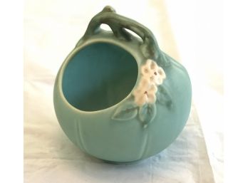 Vintage Weller Double Sided Turquoise Vase