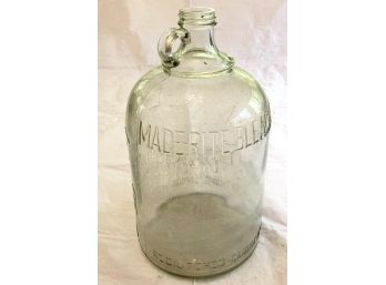Antique Made-Rite Bleach Water Jug Hartford, CT