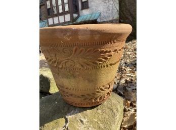 Pretty Terra Cotta Pot Made In Mexico