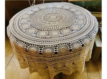 Large Crochet Table Cover