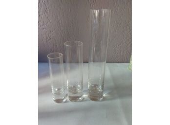 Set Of 3 Vases