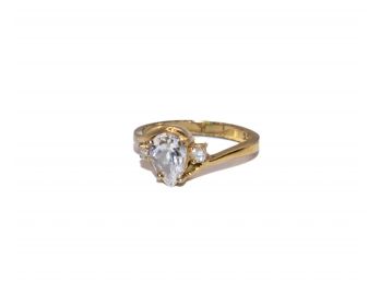 Gold Plated Ring - Size 8