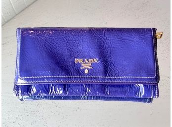 Purple Prada Wallet