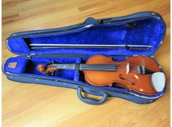 Herman Beyer Violin In Case With Bow