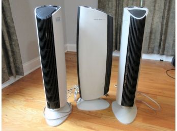 Three Sharper Image Ionic Breeze Air Purifiers