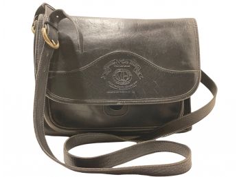 Vintage Ghurka Marley Hodgson  No 58, Black Leather Shoulder Bag.